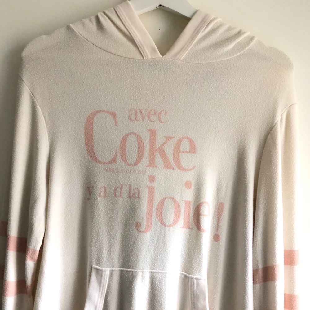 Wildfox COKE JOIE MALIBU PULLOVER White Size XS - Picture 3 of 10